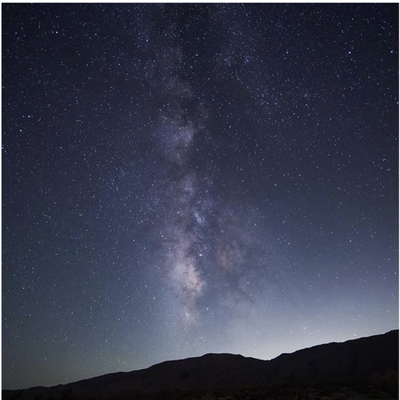 Milky way photo taken in Borrego Springs, CA by Kelsey - Picture 2 of 2